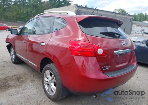 2015 Nissan Rogue Select S from USA, damaged, VIN JN8AS5MV9FW759371